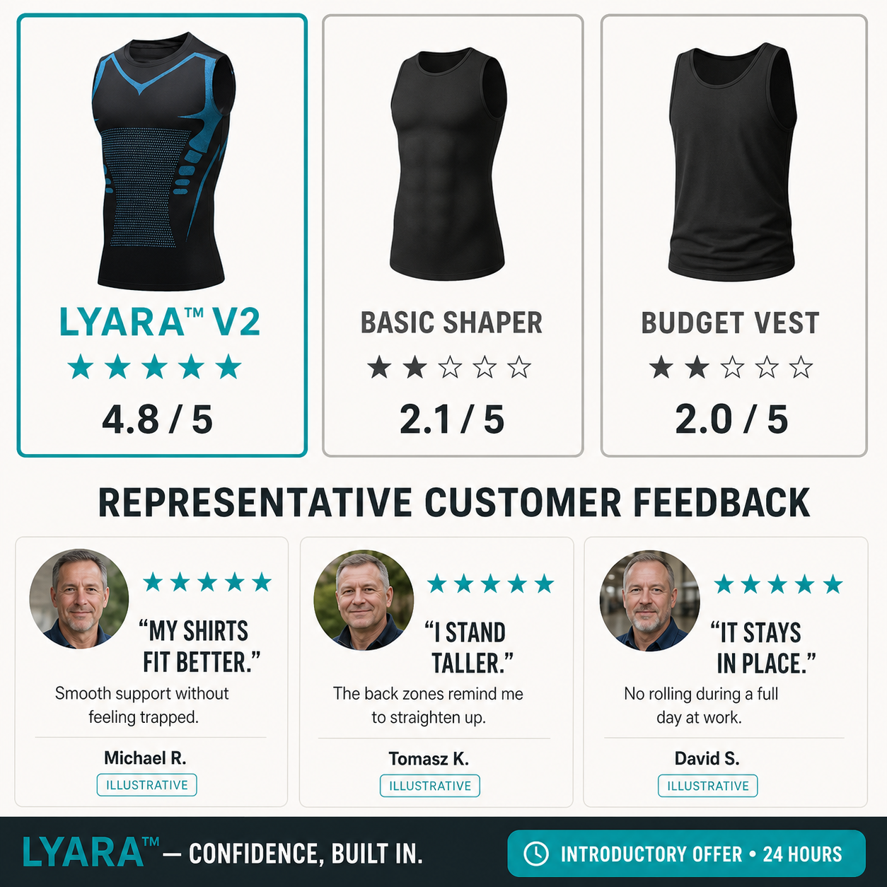Lyara Compression Sculptor & Posture Corrector